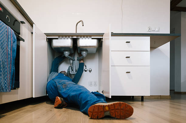Professional Leak Detection technician working in Northfield, MN